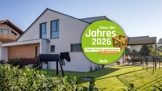 Abstimmung zum Haus des Jahres 2026